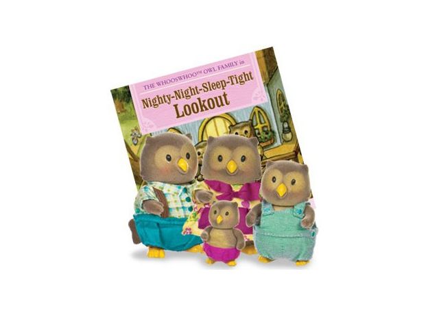 خانواده 4 نفری جغد‌های Li'l Woodzeez مدل Whooswhoo, image