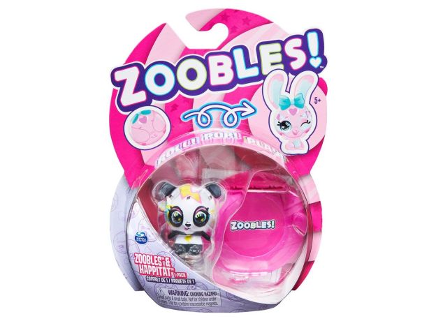 عروسک حیوون خونگی زووبلز Zoobles مدل Bam Bae Panda, image