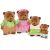 خانواده 4 نفری خرس های Li'l Woodzeez مدل Healthnuggle Bear, image