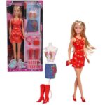 عروسک 29 سانتی Steffi Love مدل Rose Fashion, image