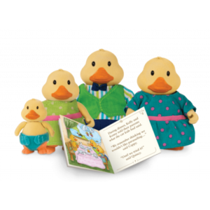 خانواده 4 نفری اردک های Li'l Woodzeez مدل Quickquack, image