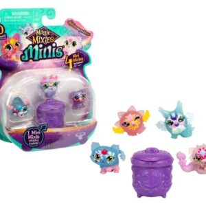 مجیک میکسیز دیگ جادویی سورپرایزیMinis به همراه 4 عروسک Magic Mixlings