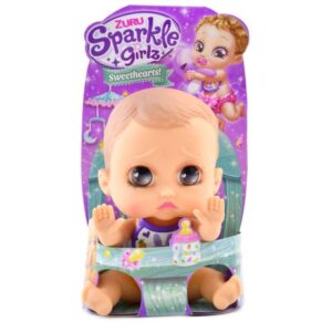 عروسک نوزاد 15 سانتی Sparkle Sweet Hearts (با پیشبند خرگوش), image
