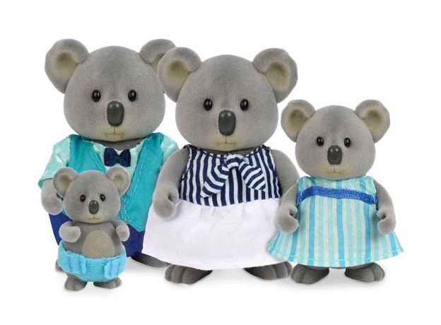 خانواده 4 نفری کوآلاهای Li'l Woodzeez مدل Canberra, image