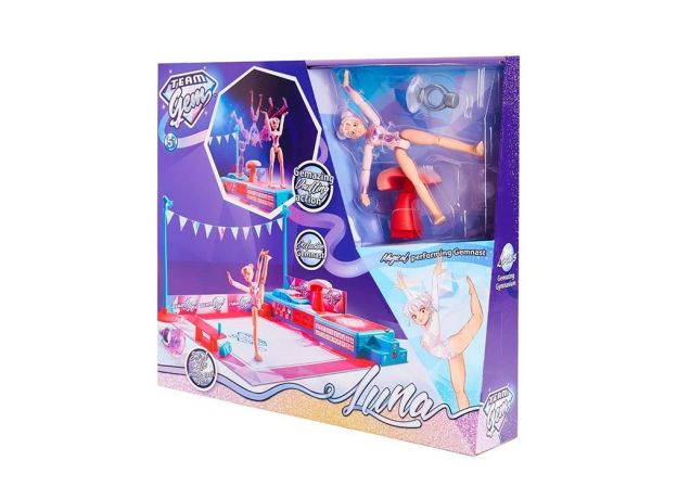 ست بازی عروسک ژیمناستیک کار تیم جم Team Gem Luna, image