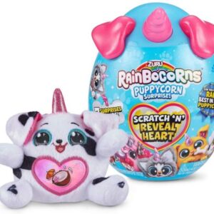 عروسک سورپرایزی رینبوکورنز RainBocoRns سری Puppycorn با شاخ و گوش صورتی