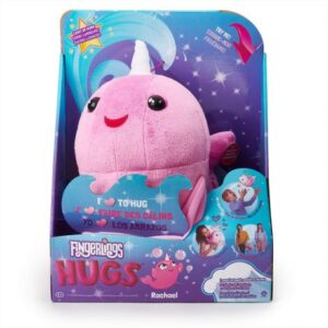 نهنگ بغلی هاگلینگز فینگرلینگز Fingerlings Hugs (صورتی)