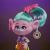 عروسک فشن Satin ترولز Trolls World Tour, تنوع: E65695L00-Satin, image 4