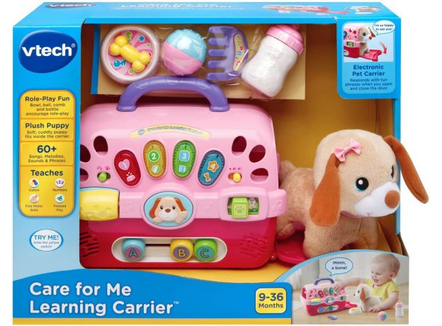 سگ خانگی به همراه باکس موزیکال Vtech, image