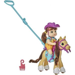 عروسک بیبی الایو سوارکار مدل Lil’ Pony Ride, image
