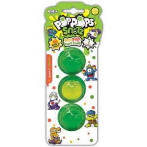 پک 3 تایی واتر اسلایم PopPops Snotz به همراه یک عروسک شانسی, image