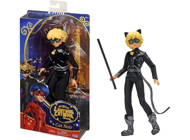 عروسک 26 سانتی گربه سیاه, تنوع: 50015-MCL-Cat Noir, image