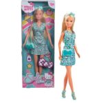 عروسک 29 سانتی Steffi Love مدل Hello Kitty با لباس آبی, image
