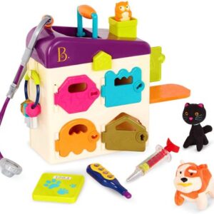 ست دامپزشکی B.Toys به همراه 2 حیوان خانگی, image