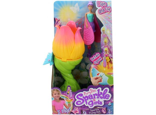عروسک پروازی Sparkle Girlz (سبز), image