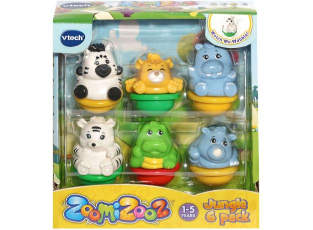 پک 6 تایی حیوانات جنگل Zoomi Zooz Vtech, image