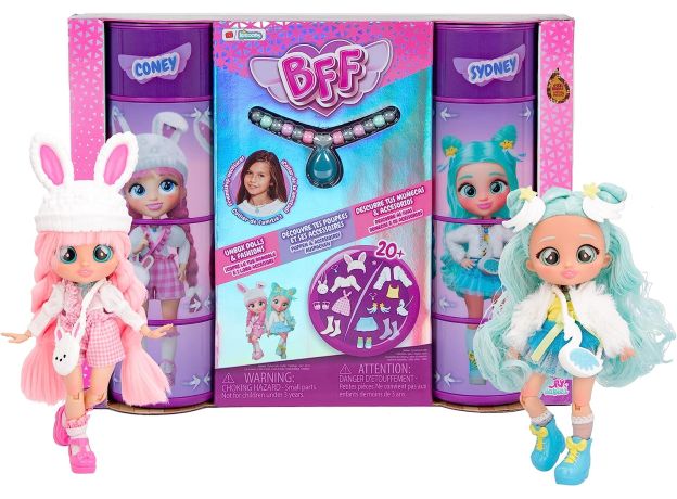 عروسک های سیدنی و کانیه 20 سانتی Cry Babies مدل BFF, image