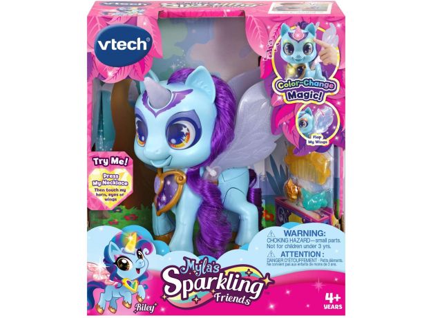 عروسک درخشان Myla's Sparkling Friends مدل رایلی یونیکورن Vtech, image