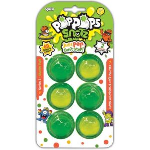 پک 6 تایی واتر اسلایم PopPops Snotz به همراه 2 عروسک شانسی, image