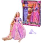 عروسک 29 سانتی Steffi Love مدل Rapunzel با لباس بنفش, تنوع: 105738831-Purple, image