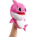 عروسک نمایشی پاپت سخنگو هوشمند مامی شارک Mommy shark مدل صورتی, image 2