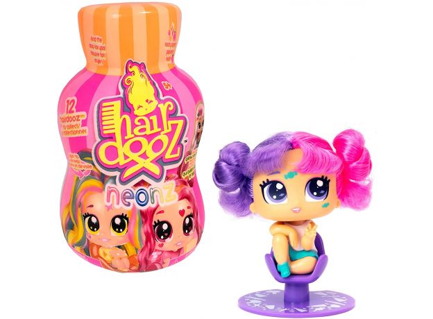 عروسک شامپویی هیردووز HairDooz نئون, image