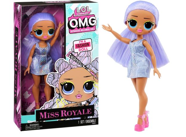 عروسک LOL Surprise سری OMG مدل Miss Royale, تنوع: 987710-Miss Royale, image