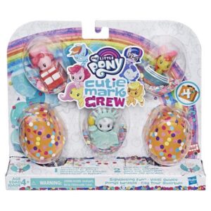 پک 5 تایی فیگورهای پونی Cutie Mark Crew مدل Sightseeing Fun