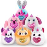 عروسک سورپرایزی رینبوکورنز RainBocoRns سری Eggzania با شاخ طلایی, تنوع: 9258-Gold, image 9