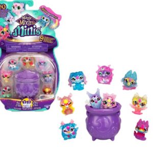 مجیک میکسیز دیگ جادویی سورپرایزیMinis به همراه 9 عروسک Magic Mixlings, image