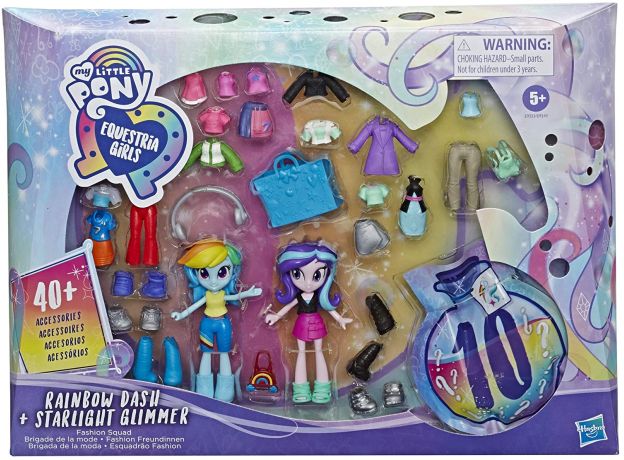 ست فشن عروسک‌های پونی Rainbow Dash و Starlight Glimmer, image