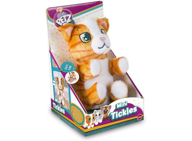 گربه قلقلکی Mini Tickles (نارنجی), image