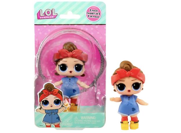 پک تکی عروسک LOL Surprise با موی قهوه ای, تنوع: 987338-Brown, image