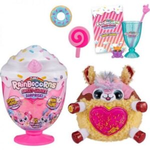 عروسک سخنگوی سورپرایزی رینبوکورنز RainBocoRns سری Sweet Shake با شاخ یاسی, image