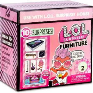 عروسک باکسی LOL Surprise Furniture مدل سالن موسیقی Grunge Grrrl