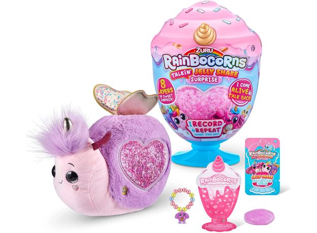 عروسک سخنگوی رینبوکورنز RainBocoRns سری Jelly Shake با شاخ طلایی, تنوع: 9241-Gold, image