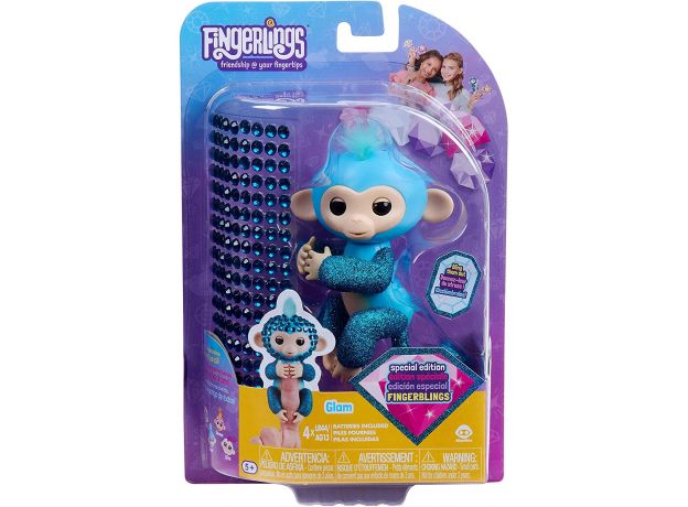 ربات میمون انگشتی درخشان فینگرلینگز مدل Glam, image