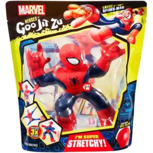 عروسک فشاری گو جیت زو Goo Jit Zu مدل اسپایدرمن Super Sized, image