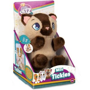 گربه قلقلکی Mini Tickles (کرم و قهوه‌ای), image