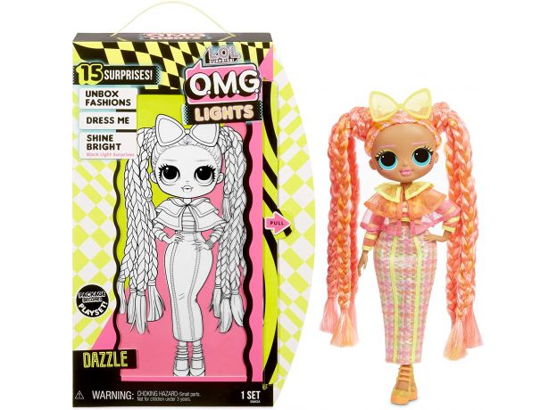عروسک LOL Surprise سری OMG Lights مدل Dazzle, image