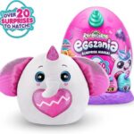 عروسک سورپرایزی رینبوکورنز RainBocoRns سری Eggzania با شاخ آبی, تنوع: 9258-Blue, image 7