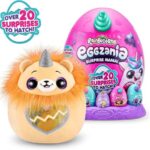عروسک سورپرایزی رینبوکورنز RainBocoRns سری Eggzania با شاخ آبی, تنوع: 9258-Blue, image 13