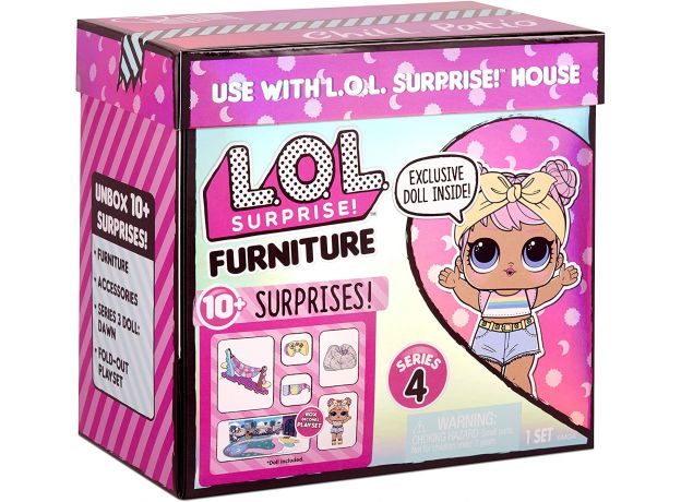 عروسک باکسی LOL Surprise Furniture مدل تراس تابستونی Dawn, image
