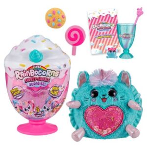 عروسک سخنگوی سورپرایزی رینبوکورنز RainBocoRns سری Sweet Shake با شاخ سبز