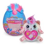عروسک سورپرایزی رینبوکورنز RainBocoRns سری Big Hair Surprise با شاخ صورتی و بنفش, تنوع: 9213-Pink and Purple, image