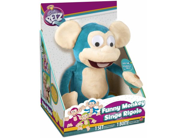 ربات پولیشی فانی مانکی آبی, image