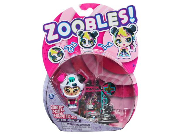 عروسک زووبلز Zoobles Z-Girlz مدل Ruff Roxy, image