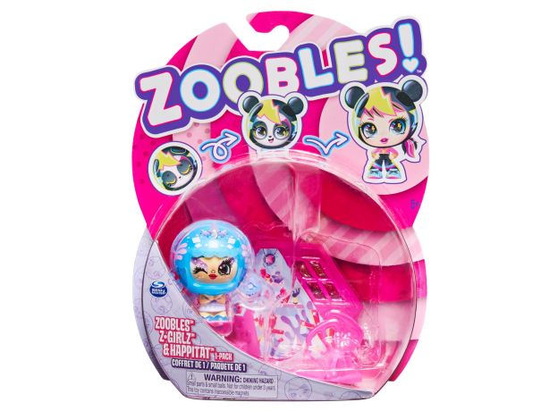 عروسک زووبلز Zoobles Z-Girlz مدل Krystelle, image