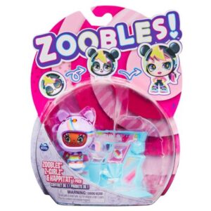 عروسک زووبلز Zoobles Z-Girlz مدل Uni-QT, image