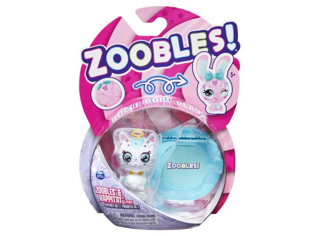 عروسک حیوون خونگی زووبلز Zoobles مدل Lo-La Llama, image
